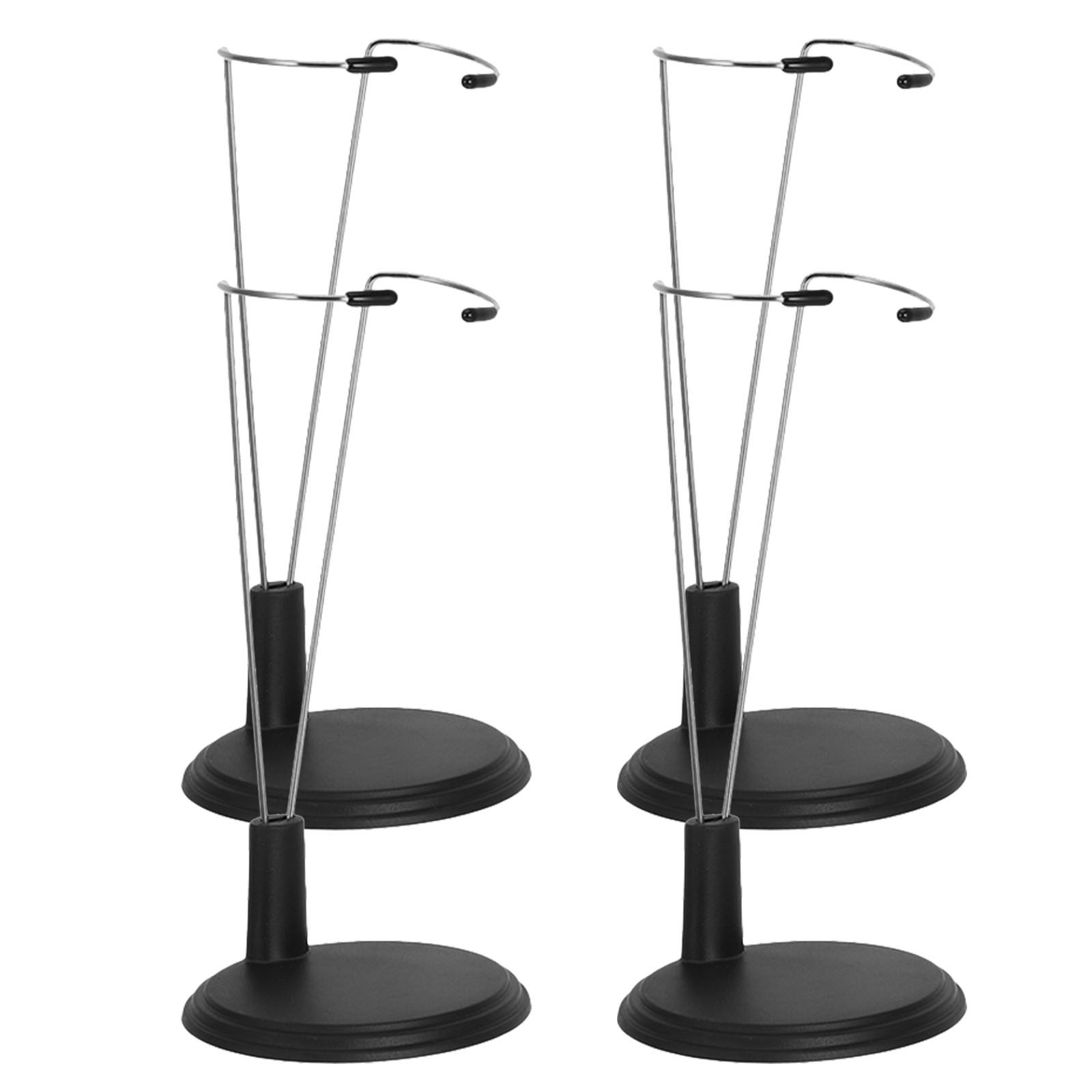 Action Figure Stand - 4 pièces, présentoir réglable pour figurines