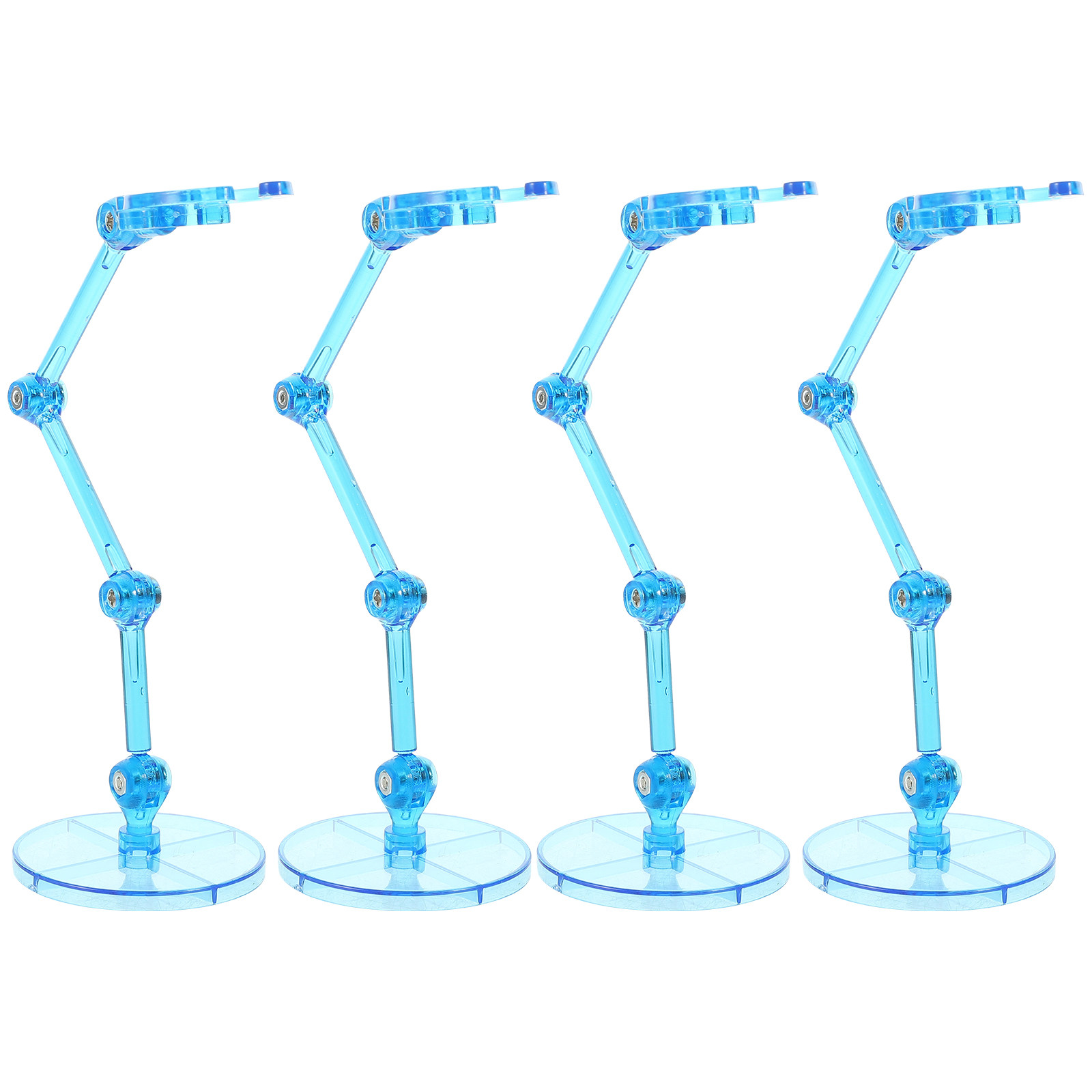Action Figure Stand - Lot de 4 supports de présentation