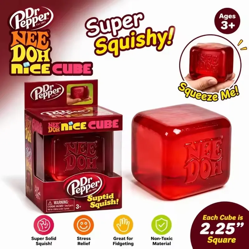 Dr Pepper X NeeDoh Nice Cube,  - Fidget Cube Original avis et prix