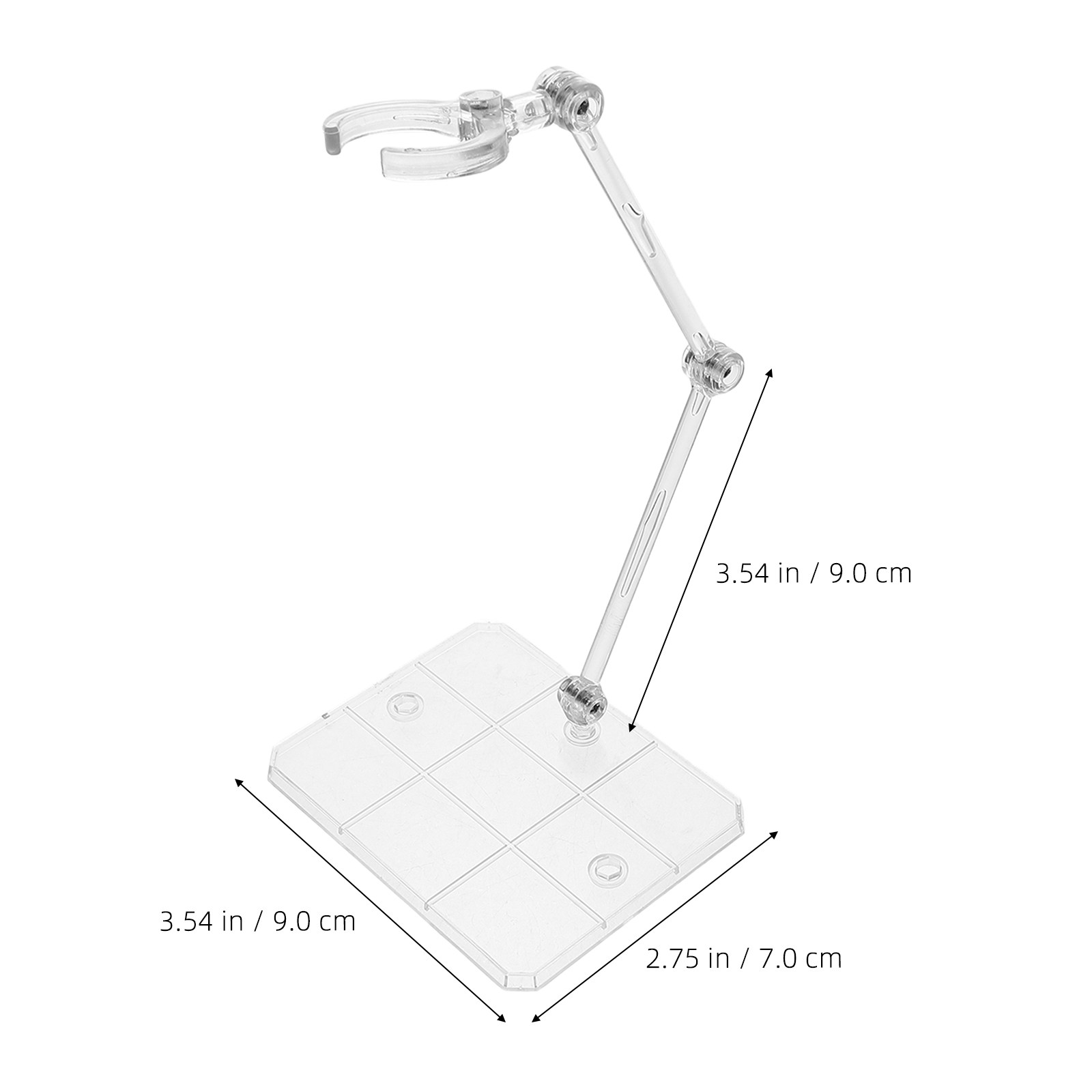 Lot de 3 supports transparents - Action Figure Stand avis et prix